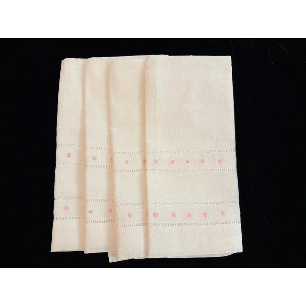 Lot of 4 NEW 100% Linen Towels 14x21